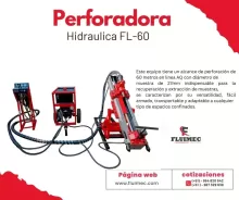 Perforadora FL-60 para exterior e interior de mina 