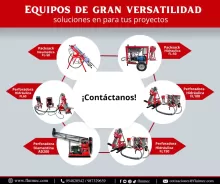 PERFORADORAS - EQUIPOS DE GRAN VERSATILIDAD