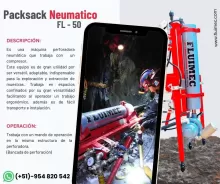 Perforadora neumatica FL-50 Equipo para minería tajo abierto 