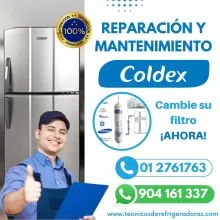 Listos Servicio Tecnico Refrigeradoras Coldex 904161337 Lima y Callao