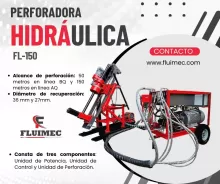 PACKSACK FL-150 PERFORADOR PARA RECUPERAR NUCLEOS