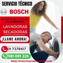 A un clic Servicio tecnico Secadoras Bosch 981091335 LINCE