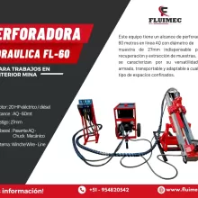 PACKSACK HIDRAULICA FL-60 MÁQUINARIA PARA MINERÍA