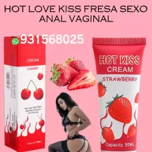 HOT KISS FRESA LUBRICANTE CALIENTE VAGINAL O ANAL 931568025