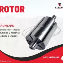 ROTOR Repuesto importante de la perforadora PACKSACK NEUMATICA FL-50 