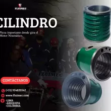 CILINDRO- Pieza importante donde gira el motor neumático 