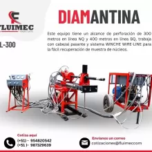 PACKSACK DIAMANTINA FL300 - perforación de 400 metros 