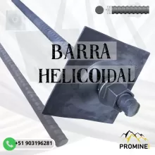 BARRA HELICOIDAL SOSTENIMIENTO MINERO PROMINE SAC_AREQUIPA 