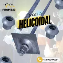 PERNO HELICOIDAL PARA MINERIA - PROMINE SAC_AREQUIPA -PERU