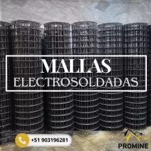 MALLAS ELECTROSOLDADAS SOSTENIMIENTO MINERO PROMINE SAC-AREQUIPA -PERU