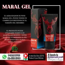 MARAL GEL MASCULINO-ALARGADOR Y ENGROSADOR-VIRIL-SEXSHOP