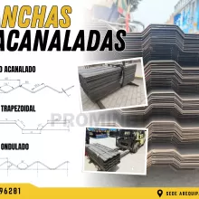 PLANCHAS ACANALADAS SOSTENIMIENTO MINERO PROMINE SAC-AREQUIPA 