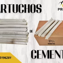 CARTUCHOS DE CEMENTO PRODUCTO MINERO PROMINE SAC_AREQUIPA 