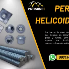 PERNO HELICOIDAL MINERA PROMINE SAC_AREQUIPA 