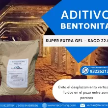 ADITIVO BENTONITA SUPERN EXTRA GEL PRODUCTO MINERO TECOMING SAC_AREQUIPA 