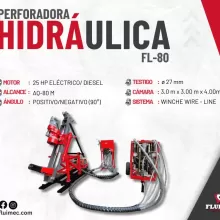 PACKSACK HIDRAULICA FL80 maquina para socavon 