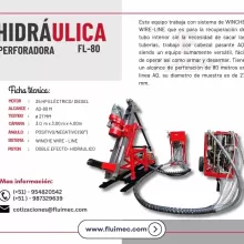 PACKSACK HIDRAULICA FL80 - PARA YACIMIENTO DE MINERALES