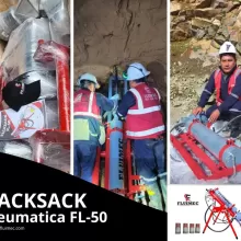 PACKSACK DIAMANTINA FL100 - EQUIPO PARA RECUPERACIÓN DE MINERALES