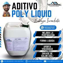 ADITIVO POLY LIQUID PRODUCTO PARA SOSTENIMIENTO MINERO TECOMING SAC 