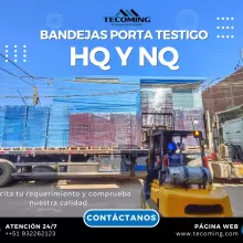 BANDEJA PORTATESTIGO NQ -HQ PRODUCTO PARA SOSTENIMIENTO MINERO TECOMING SAC 