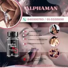 Alphaman Acelera el crecimiento de los tejidos - SEXSHOP