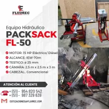 PACKSACK HIDRAULICA FL50-PARA EXTRACCIÓN DE NÚCLEOS
