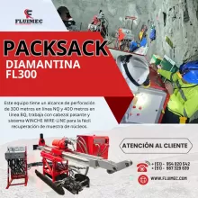 PACKSACK DIAMANTINA FL300 - PARA EXTRACCIÓN DE NÚCLEOS