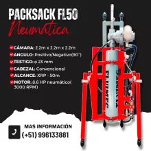  PACKSACK NEUMATICA FL50 - indispensable para la exploración y extracción de muestras 