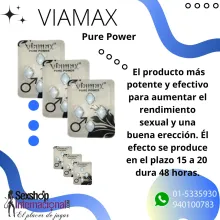 VIAMAX PURE POWER POTENCIADOR NATURAL - SEXSHOP PLAZA NORTE