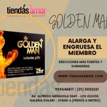 Golden Man componentes naturales sin efectos secundarios