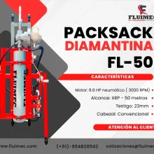 PACKSACK NEUMATICA FL50 - Indispensable para la exploración y extracción de muestras