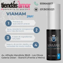 Viaman spray retardante instantaneo TIENDAS AMOR - IZAGUIRRE