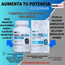 AUMENTA TU POTENCIA CON VIGOR 360 Y TESTO 360 TIENDAS AMOR - IZAGUIRRE