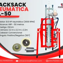  PACKSACK NEUMATICA FL50 MAQUINA PARA MINERIA VETA