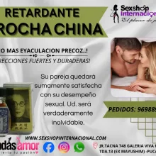 ERECCIONES DURADERAS CON RETARDANTE BROCHA CHINA ORIGINAL EN PUCALLPA