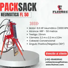 PACKSACK NEUMATICA FL50 calidad para extracción de muestras 