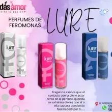 PERFUME FEROMONAS LURE HER HIM UNISEX ATRACCION SEXSHOP 993890429