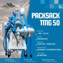 PACKSACK TMG 50 MÁQUINA PARA PERFORACIÓN EN LAS MINAS TECOMING SAC-AQP 