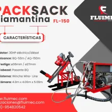 PACKSACK DIAMANTINA FL-150 necesaria para exploración de minerales 