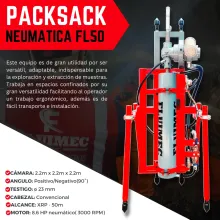  PACKSACK NEUMÁTICA FL50 EFICAZ EN EXTRACCION DE MUESTRAS 