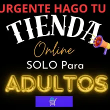 Creo tu Tienda Para Adultos