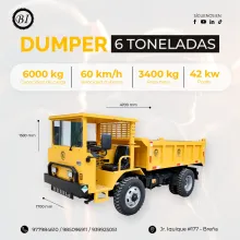 DUMPER 6 TONELADAS