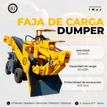 FAJA DE CARGA DUMPER 