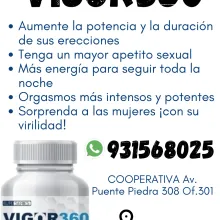 VIGOR360 ORIGINAL USA-PILDORA POTENCIADORA MAS DURACIÓN Y VIRILIDAD 931568025