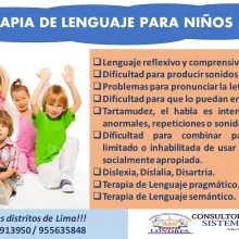 TERAPIA DE LENGUAJE PARA NIÑOS