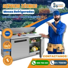 REPARACIÓN ESPECIALISTAS EN MESAS REFRIGERADAS 998766083