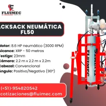 PACKSACK NEUMATICA FL50 EQUIPO PARA EXPLORACIÓN- MINA