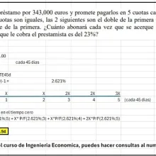 Clases remotas del curso de Ingenieria Economica