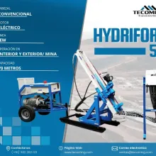 HYDRIFORT 50 MÁQUINA DE PERFORCIÓN EN MINAS 