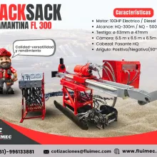 PACKSACK DIAMANTINA FL300 PARA PROYECTOS MINEROS 